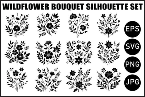 Evaluating the Vintage Wildflower Bouquet Vector Set for Creative Projects