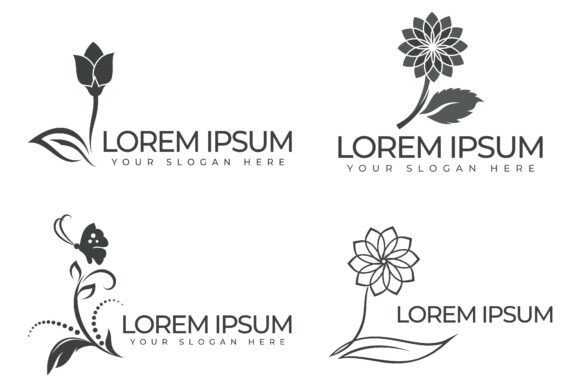 Flower Logos: Elegant Floral Branding