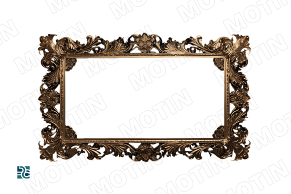 Gold Frame PNG: Elevate Your Visuals with Luxury
