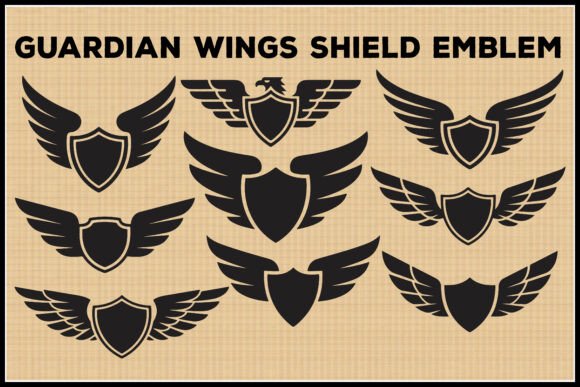 Guardian Wings Shield Emblem Bundle