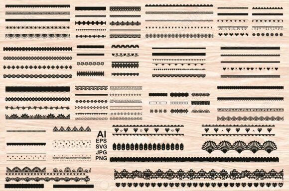 Integrating Collection Classic Lace Borders into Professional Design Workflows