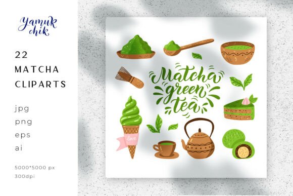 Matcha Tea Vector Clip Art Collection: A Practical Guide for Designers and Creators