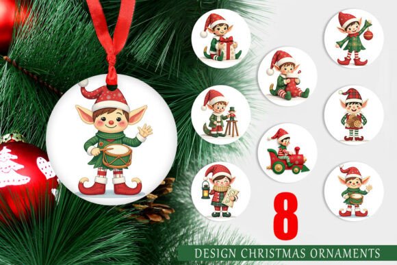 Ornament Patchwork Elf: Festive DIY Decor