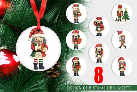 Ornament Patchwork Nutcracker: Elevating Holiday Decor with High-Resolution Printable Designs