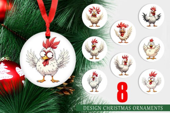 Transforming Your Holiday Decor: A Guide to Expressive Chicken Christmas Ornament PNGs