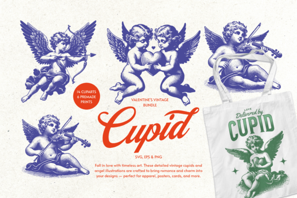 Unlocking Timeless Romance: A Guide to the Valentine Cupid Vintage Bundle