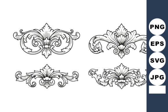 Vintage Floral Ornamental Vector Design