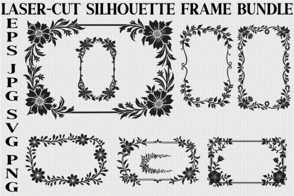 Vintage Laser Cut Frames for Crafters
